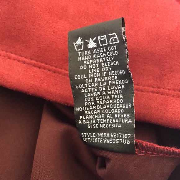 Ronni Nicole suede look short sleeve shift dress with gold back zipper; size 14 - Picture 8 of 8